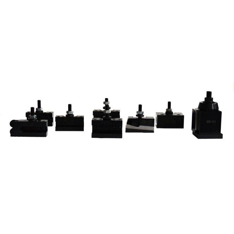 8pcs/set 250 Series Quick Change Tool Post Multi-function Machine Tool Fixture