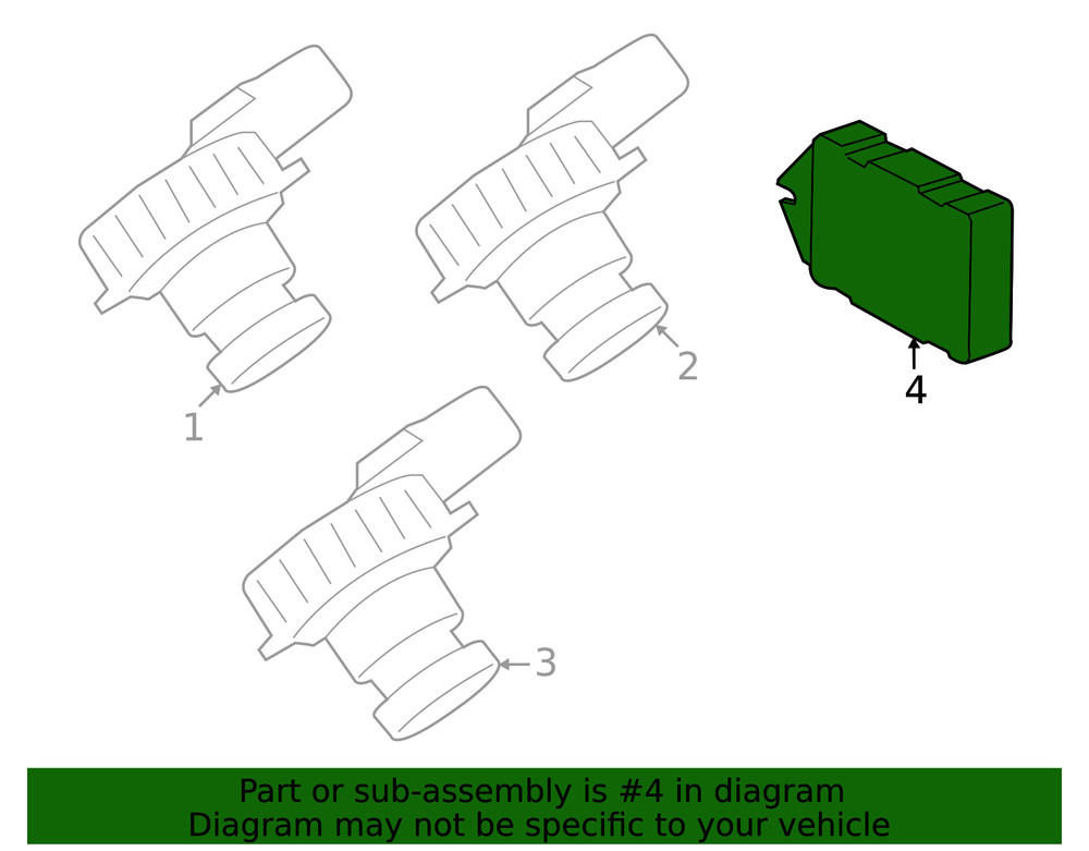 Genuine Ford Module KK3Z-19H405-C