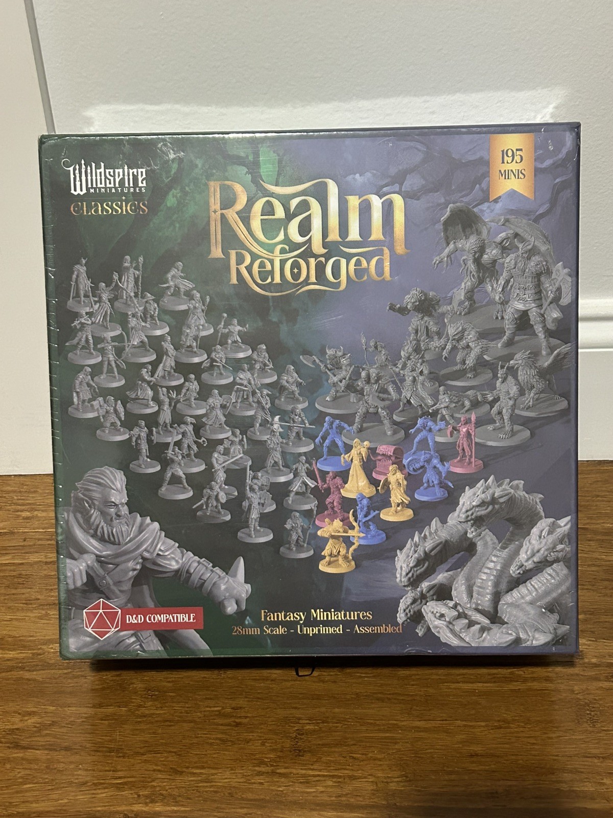 Wildspire Miniatures Realm Reforged 195 D&D Fantasy Minis Set