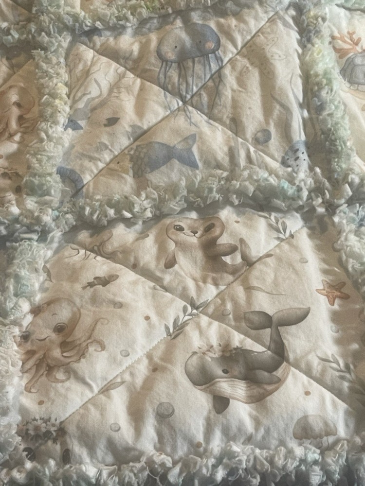 Under The Sea Rag Quilt