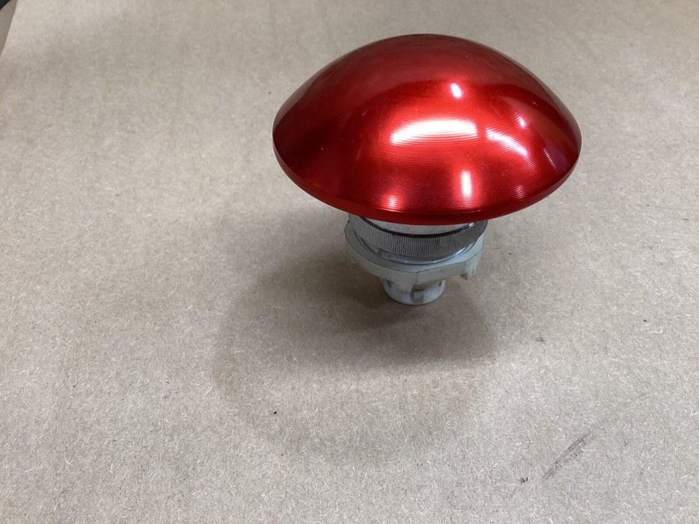 Baco Red Mushroom Push Button #115L27