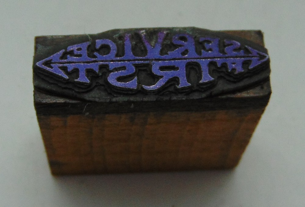 Printing Letterpress Printers Block Service First