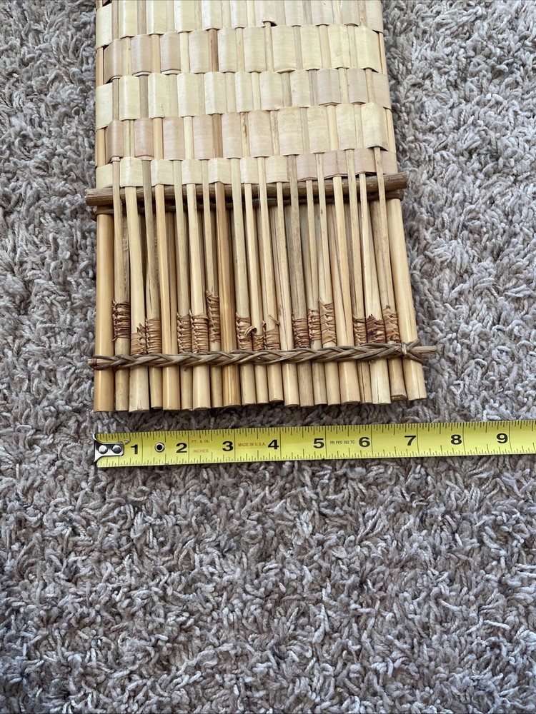 Raft Zither - Woven Percussion and String - AS IS
