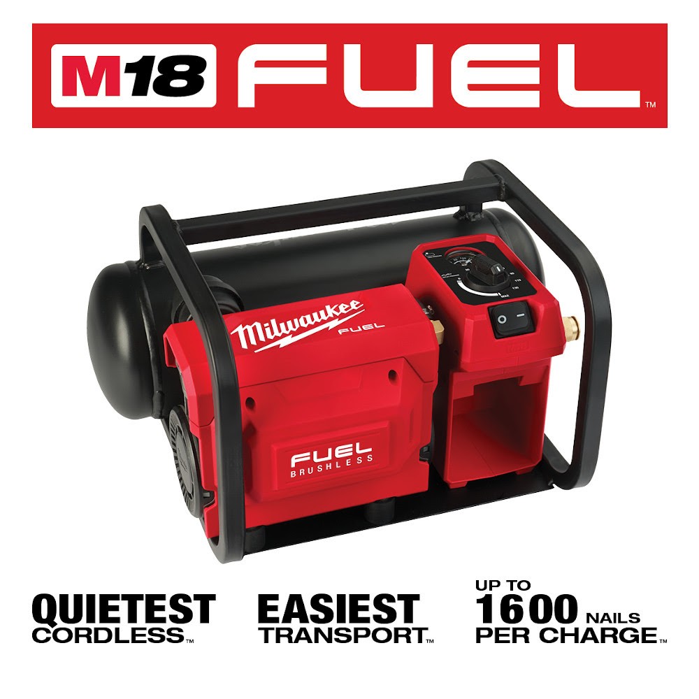 Milwaukee 2840-80 M18 Fuel Trim Compressor-Bare Tool (Reconditioned)