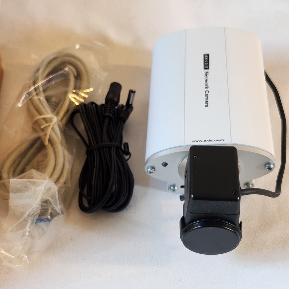 Axis 2120 IP Network Web Security Surveillance CCTV Camera & Lens