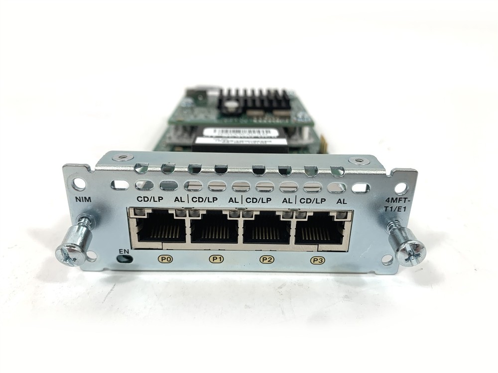 Cisco NIM-4MFT-T1/E1 4-Port Multiplex Expansion Module W/ PVDM4-256 DSP Module