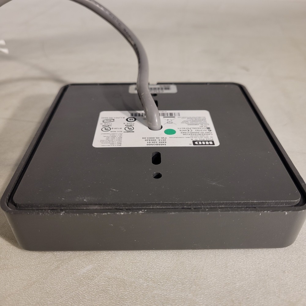 HID ProxPro II 5455 BGN Wall Switch Proximity Reader Black