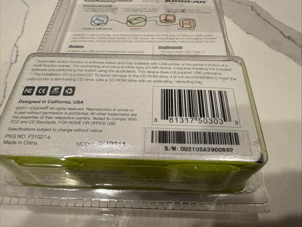 IOGEAR (GUB211) Network Device