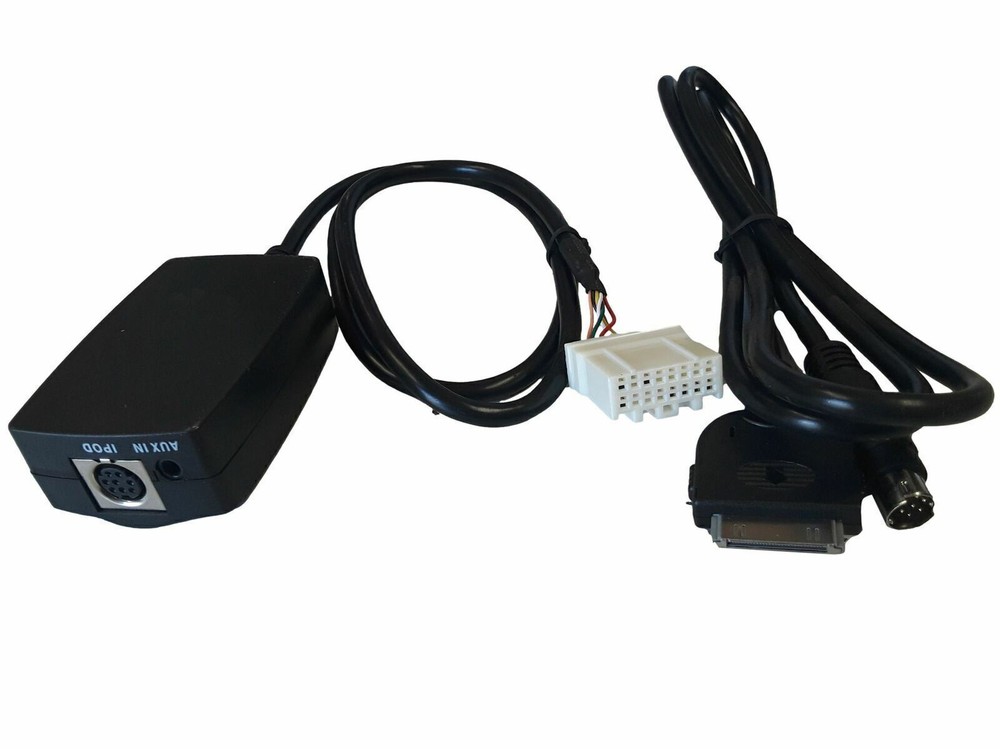iPod iPhone Auxiliary Input Module for Mazda Factory Radios.