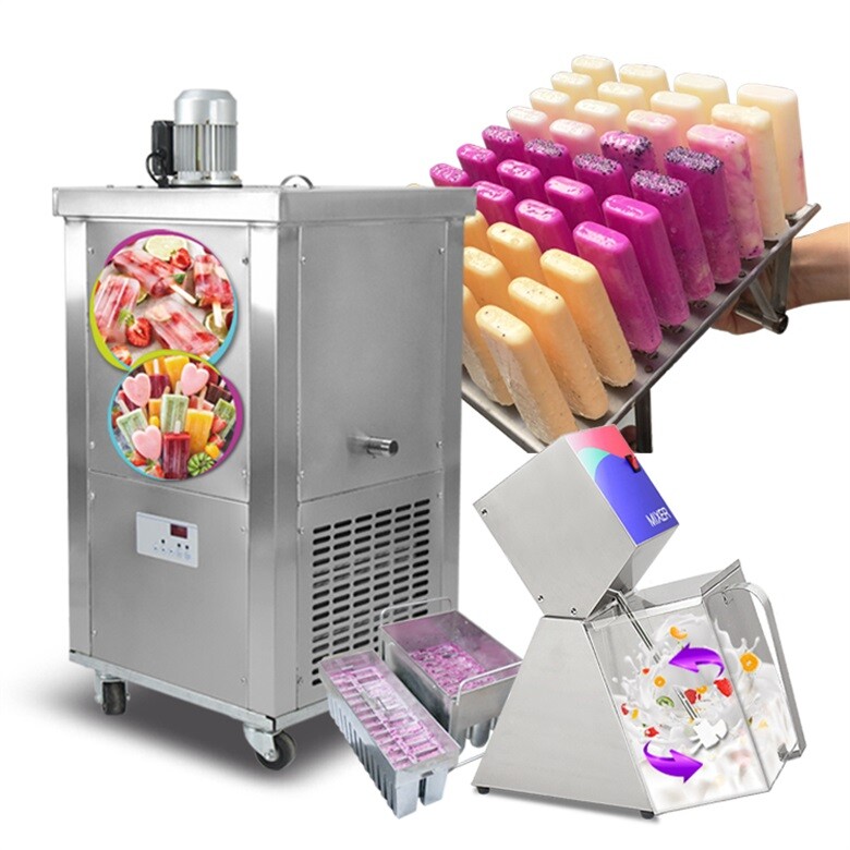 Commercial popsicle machine,single mold ice pop machine,ice lollipop machine