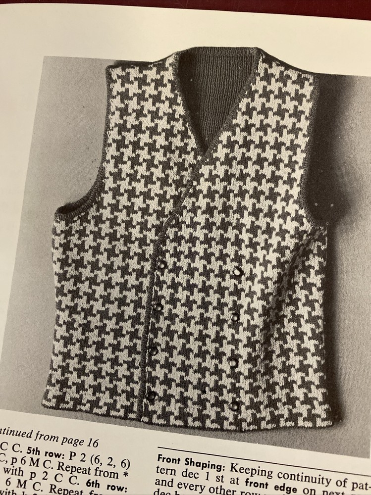 Knits For Men Sweaters And Accessories Pattern Booklet