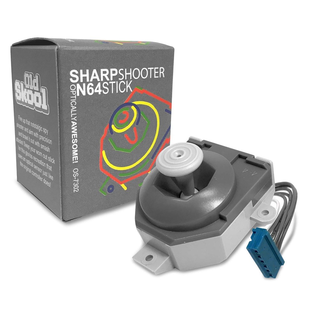 Old Skool N64 Optical Replacement Joystick Sharpshooter For N64 Controller 5E