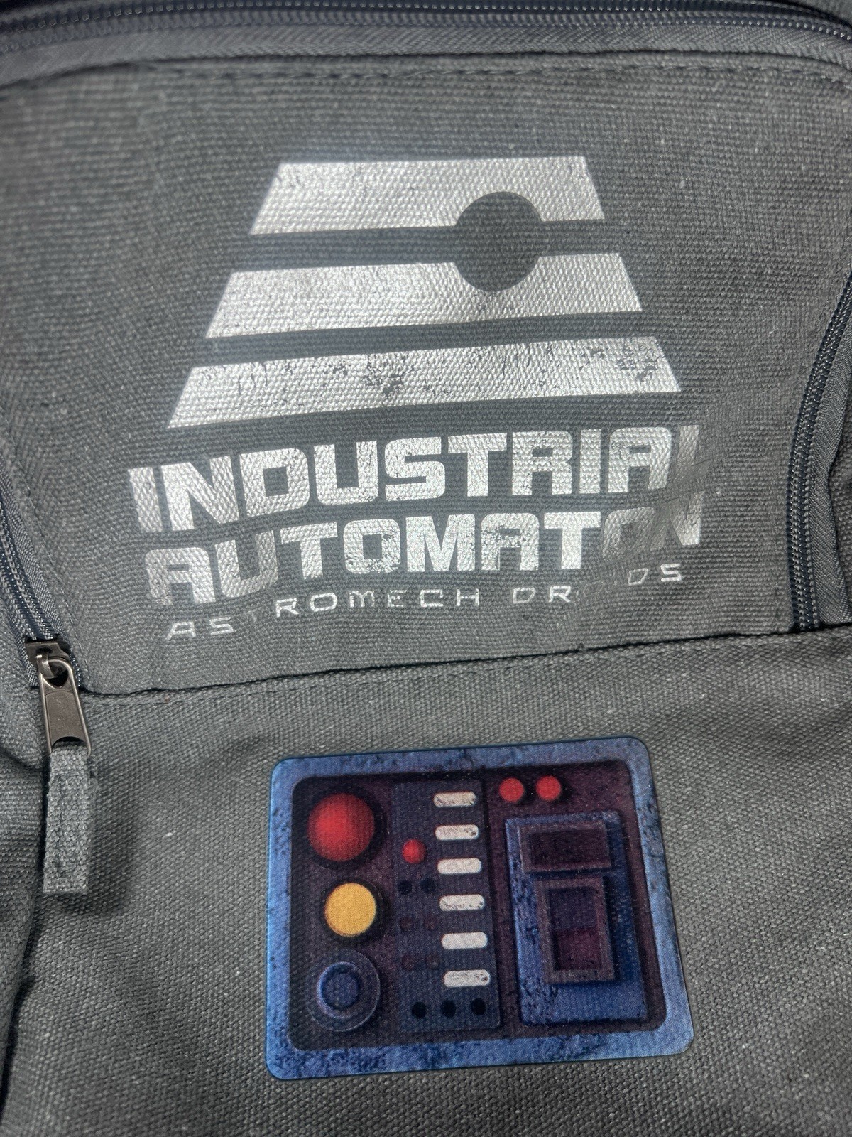 Star Wars Backpack Galaxy's Edge Droid Depot Automaton Astromech Disney Grey