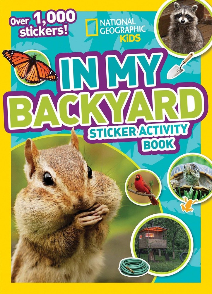 Tiny Perfect Things, NG Backyard, Squirrel, Magnifying Glass STEAM STEM Gift Set
