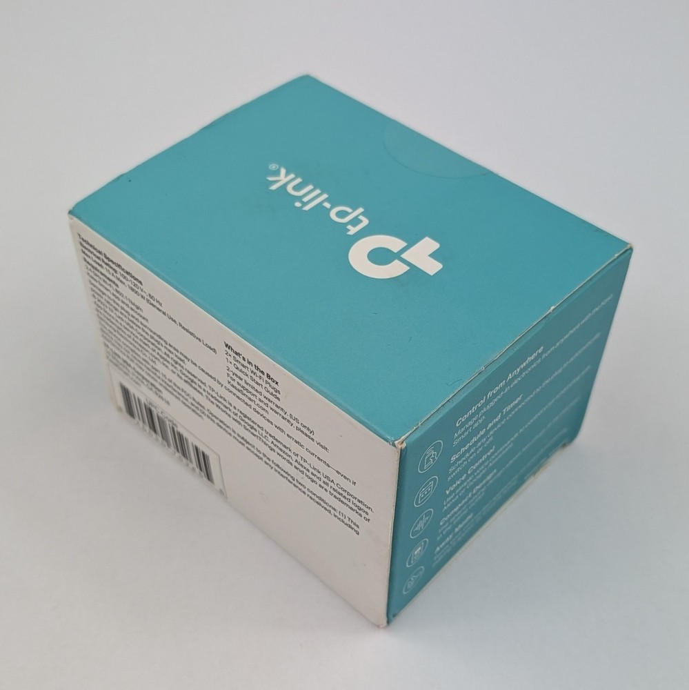 TP-Link Kasa Smart Wifi Mini Plug 2-Pack EP10P2 USA Plug 15Amps