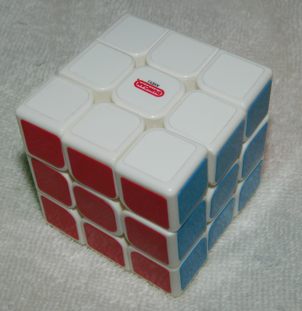 3x3x3 Puzzle LOT Duncan Quick Cube + Mirror MISSING PANELS