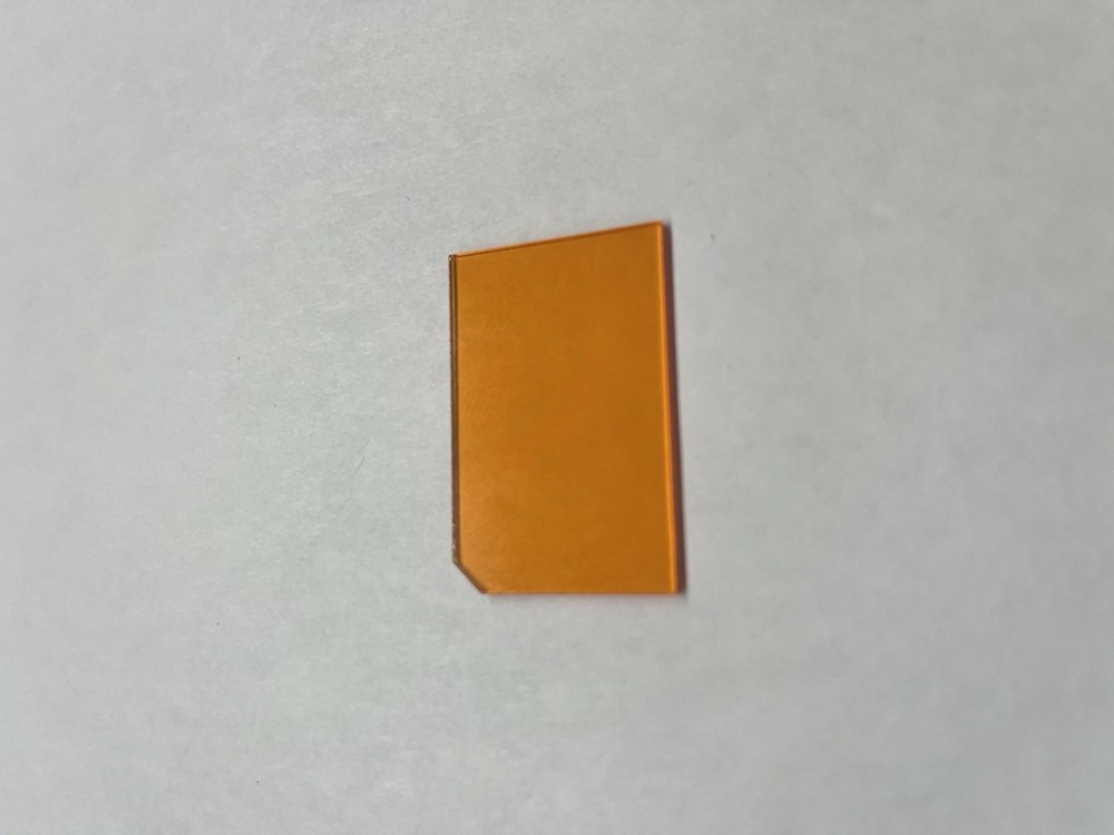 KFS King Amber  Faceplate Insert Lens