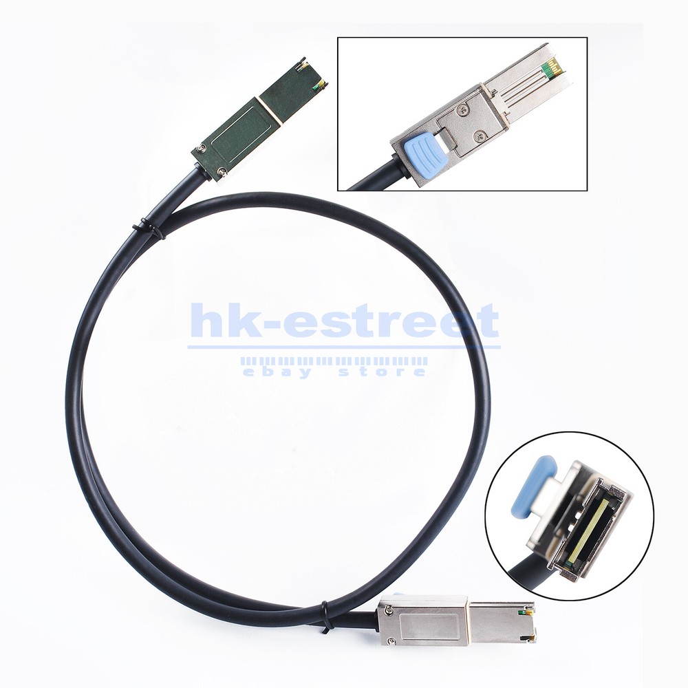 SFF-8088 Mini SAS 26Pin to SFF-8088 SAS 26Pin External Cable Disk Array Line 1M