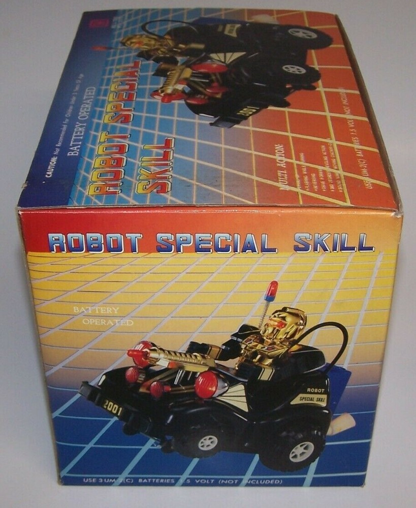 Robot Special Skill Car Battery Operated Multi Action NIB