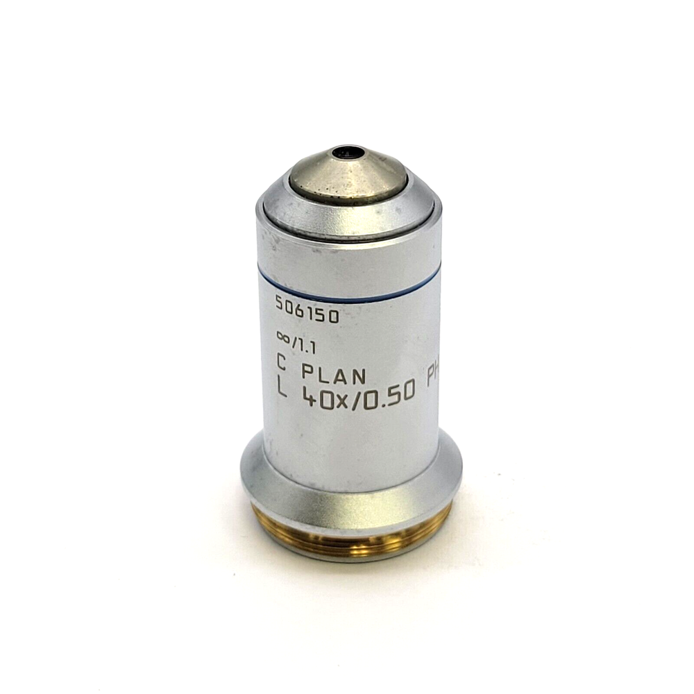 Leica Microscope Objective C Plan L 40x Ph2 ∞/1.1 506150 Phase Contrast