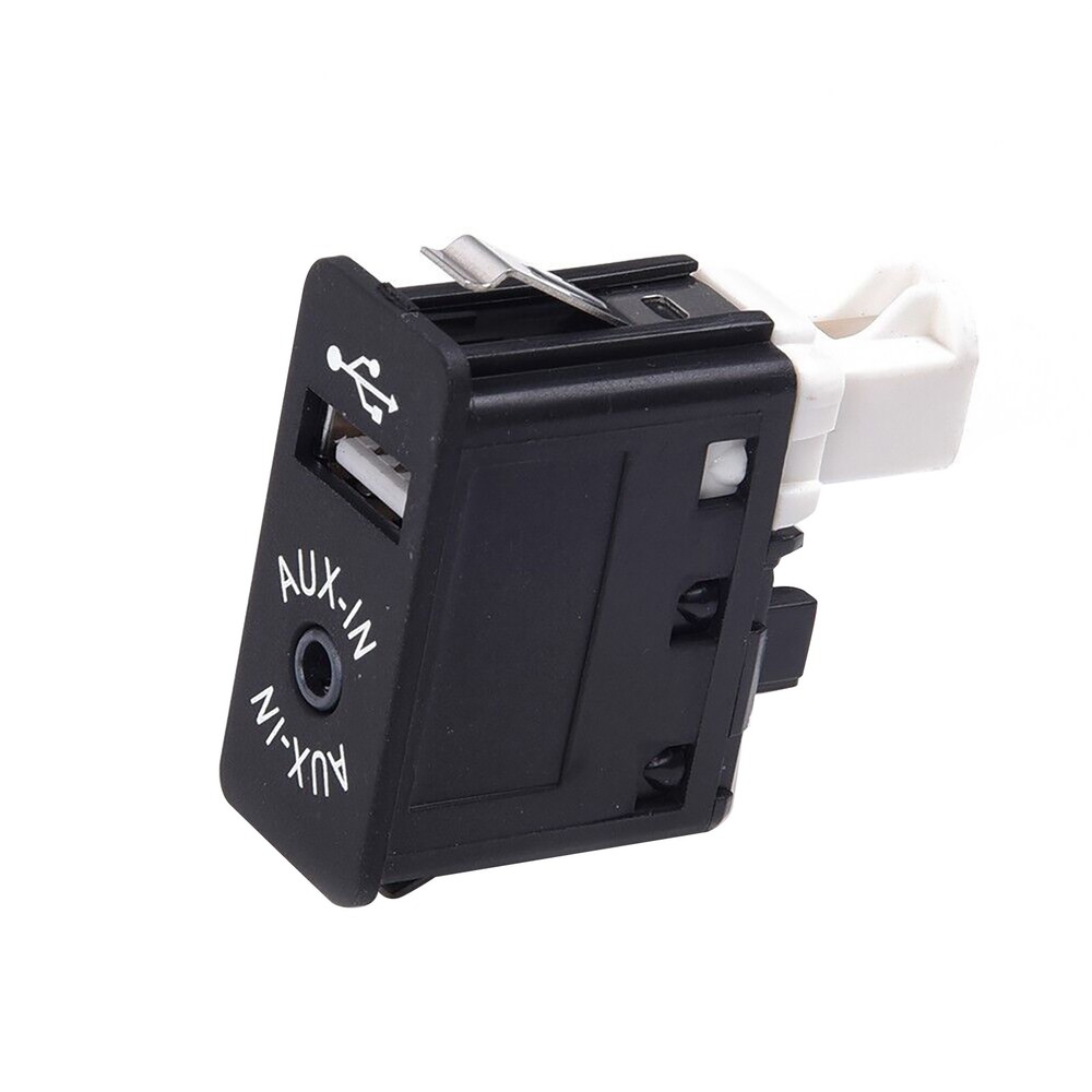 Car USB AUX In Plug Auxiliary Input Socket Adapter For E81 E87 E90 F10 F12 E70 X