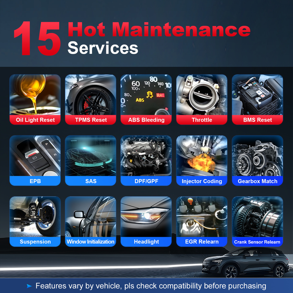 XTOOL D5S OBD2 Scanner Engine ABS SRS Code Reader Diagnostic Scan Tool CAN FD