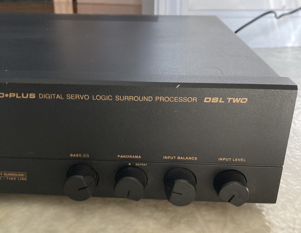 Fosgate Audionics Pro Plus Digital Servo Logic Surround Processor DSL Two DSL 2