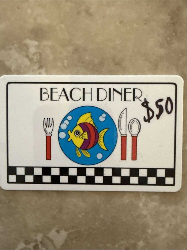 Beach Diner Gift Card $50