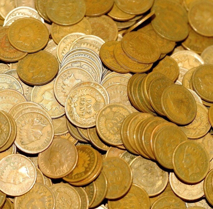 Indian Head Penny Assorted Dates , Circulated, FAST SHIPPING