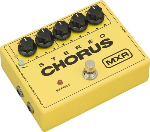 MXR M134 STEREO CHORUS Pedal w/ 3 Cables