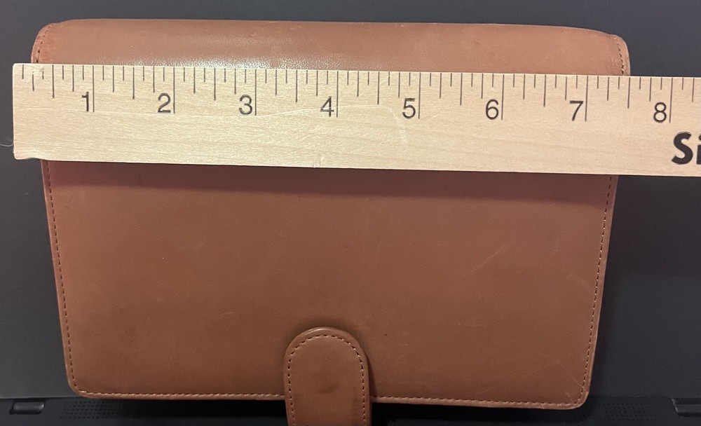 Hartmann Reserve Belting Leather Planner Calendar NWT