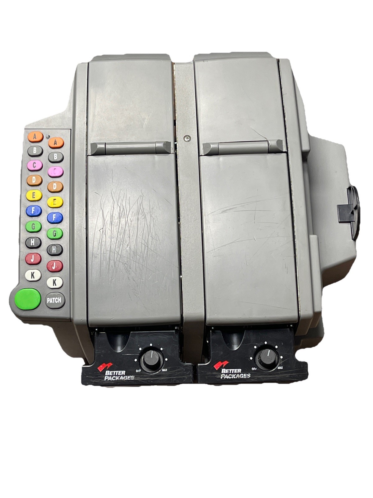 BETTER PACK BP555eSD WATER ACTIVATED DUAL GUM TAPE DISPENSER ELECTRIC POWERED(PL