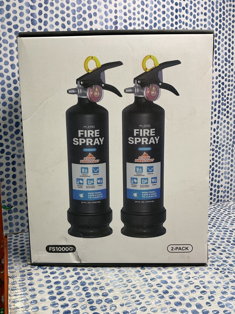 Fire Extinguisher For Home Water-Based with Easy-Grip Quick Release Handle fo...