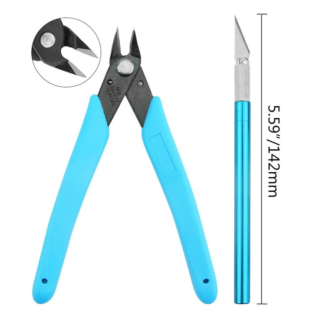 WMYCONGCONG 15 PCS Modeler Basic Tools Craft Set for Gundam Professional Mode...