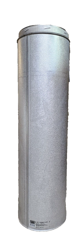 Duratech 9606GA 8" ID 36" long Chimney Pipe Section