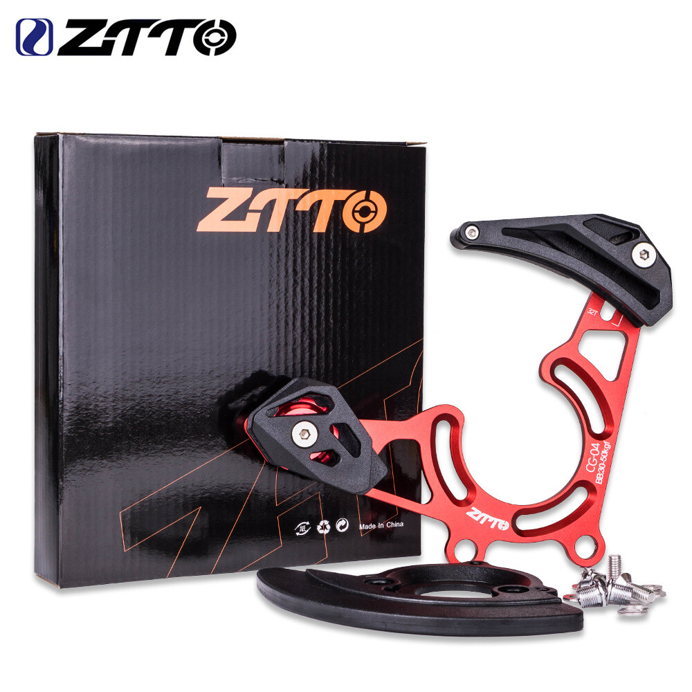MTB Bicycle Chain Guide Drop Catcher BB Mount Adjustable For Bike Single Disc TD