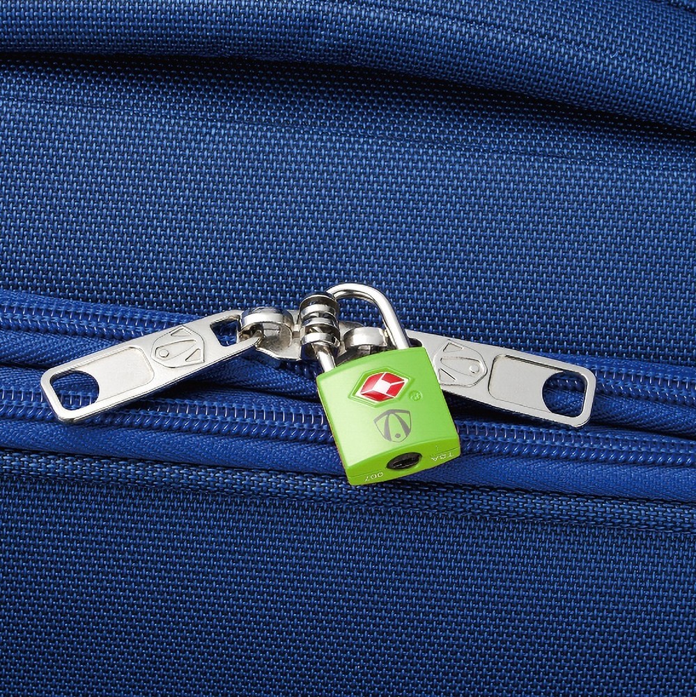 2 Pack TSA Approved Padlock w/ Key Set for Secure Protected Luggage