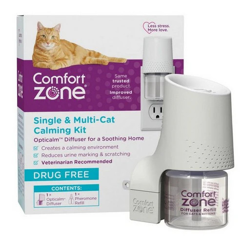 Comfort Zone Single & Multi-Cat Calming Kit For A Sooth