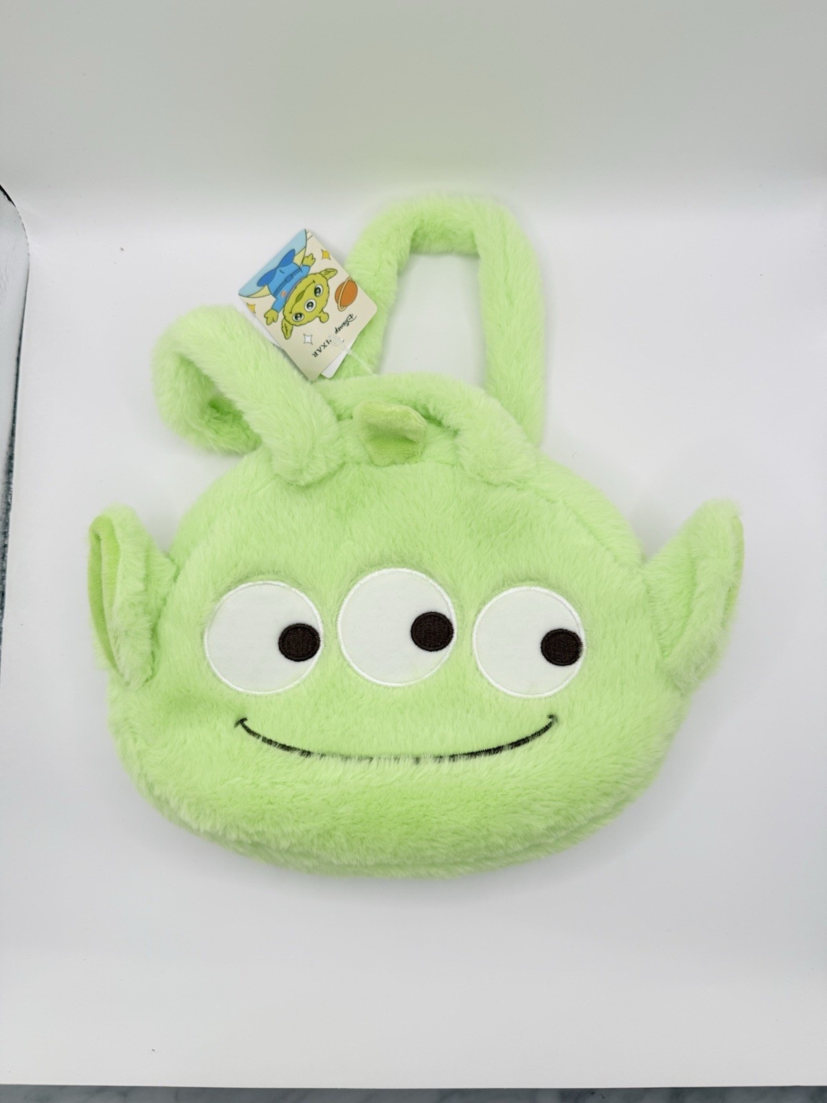 Disney Toy Story Alien Small Green Plush Bag Three-Eyed Character