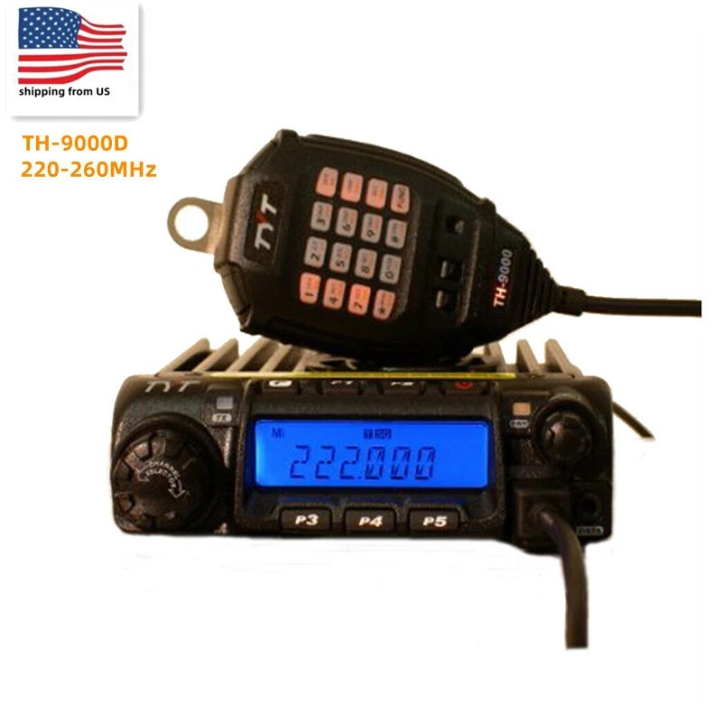 TYT TH-9000D Plus 220-260MHz 60 watts 200 Channels Mono Band Radio US Seller