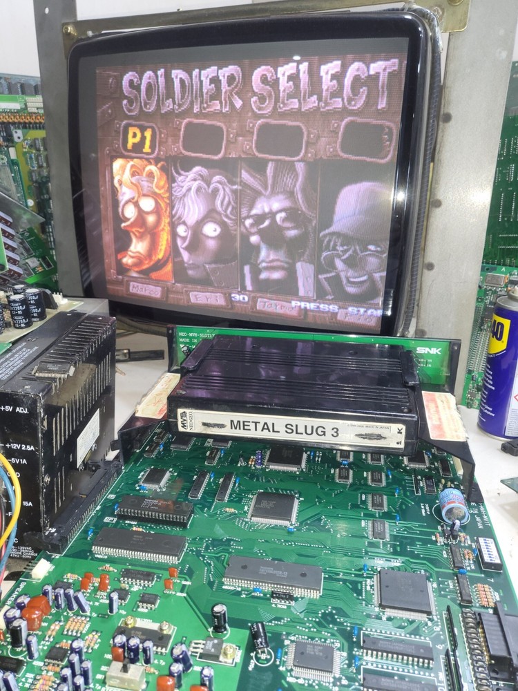 METASLIUG 3 MVS ARCADE GAME PCB BOARD ORIGINAL