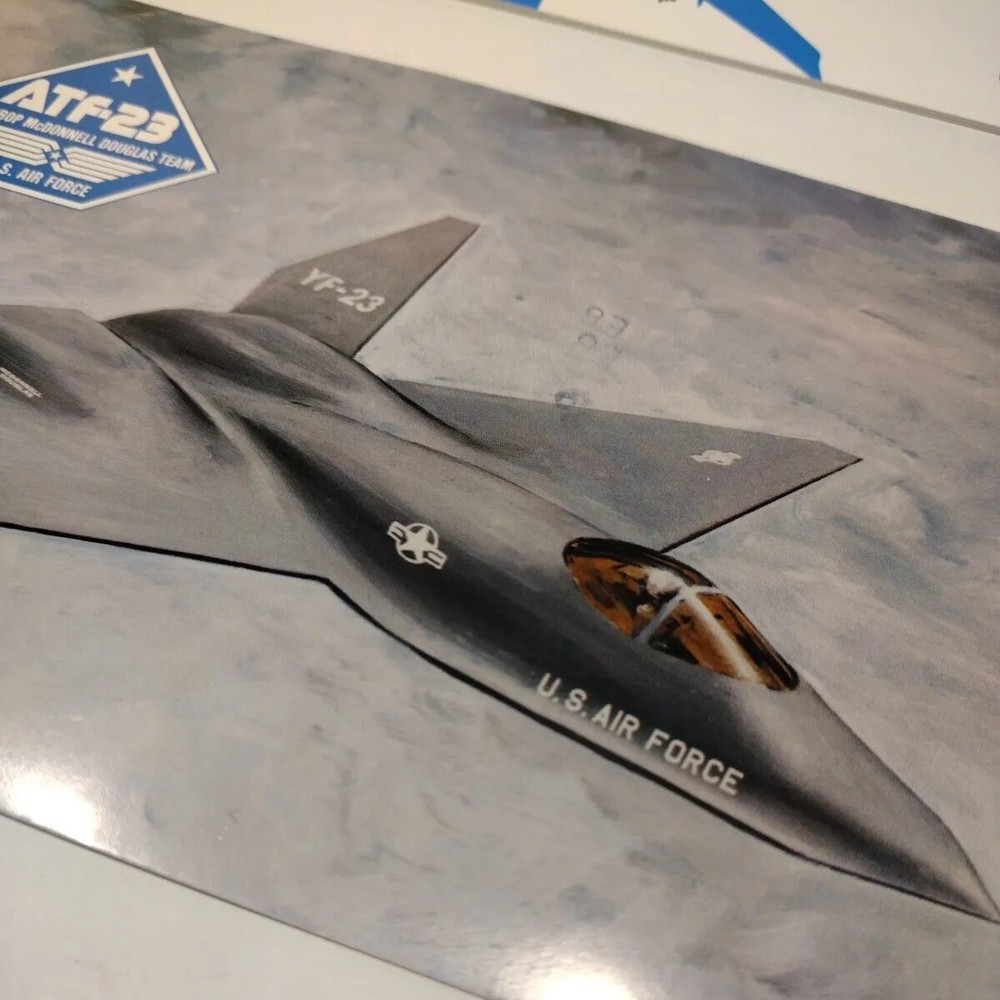 ATF-23 USAF Postcard Northrup McDonnell Douglas 50 Year Program