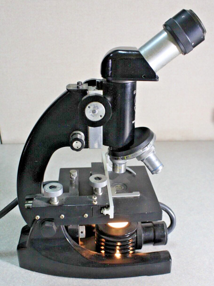 Parco Scientific Co. Microscope #760937 JAPAN Working