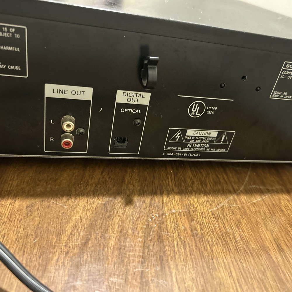 Sony Compact Disc Player CDP-C445