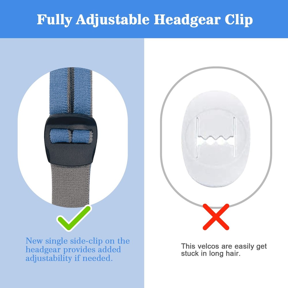 Upgrade Airsense 11 10 Headgear Straps Fully Adjustable CPAP Replacement...