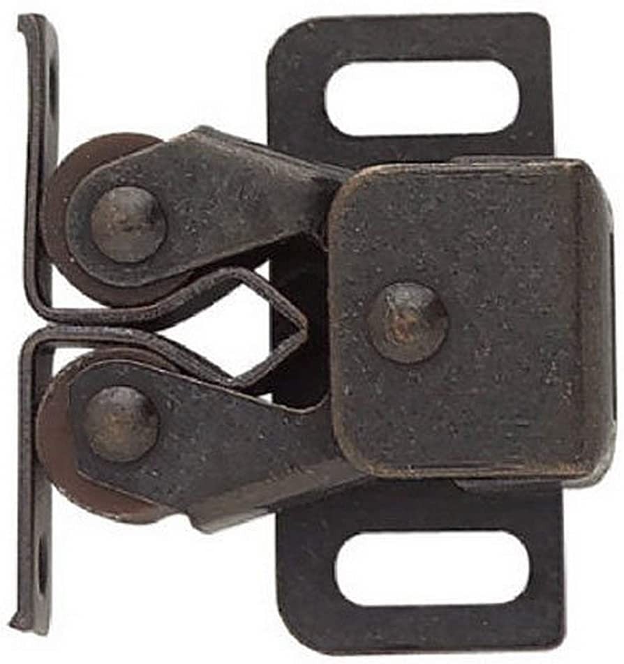 (5 Pack) Double Roller Catch with Spear Statuary Bronze