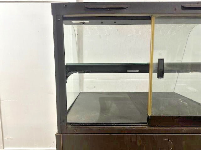 "STRUCTURAL CONCEPTS" TRIPLE ZONE LIGHTED REFRIGERATED DISPLAY MERCHANDISER