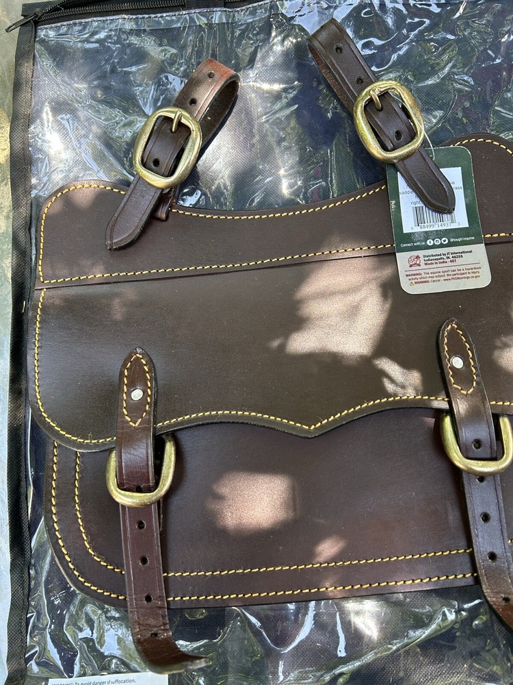 Australian Outrider Collection Leather Saddle Pocket