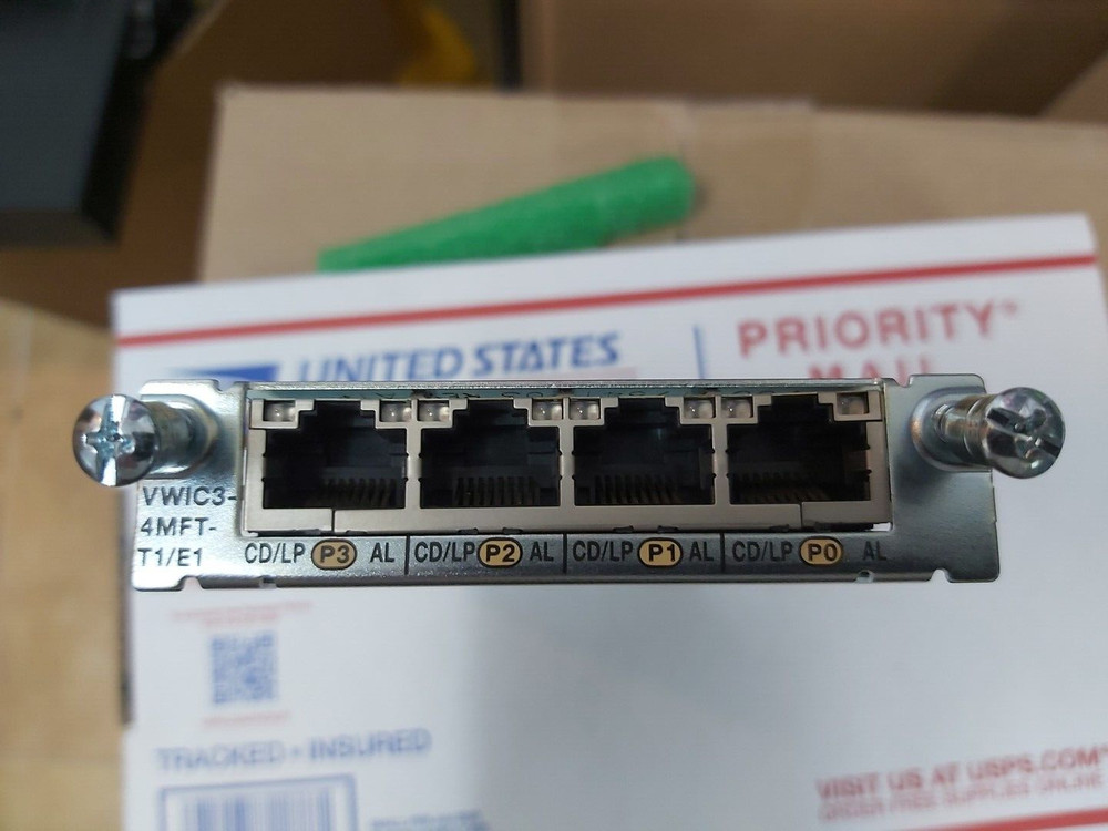 CISCO VWIC-4MFT-T1/E1 4 PORT USE!!!!!!