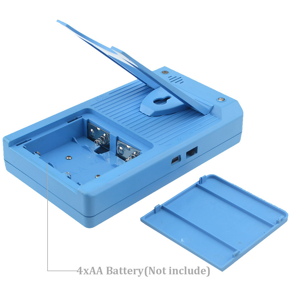 LC200A L/C Meter Inductance Capacitance Digital Bridge LCR Table Blue Meter